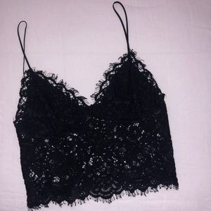 Express Lace Crop Top